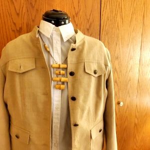 Tan blazer